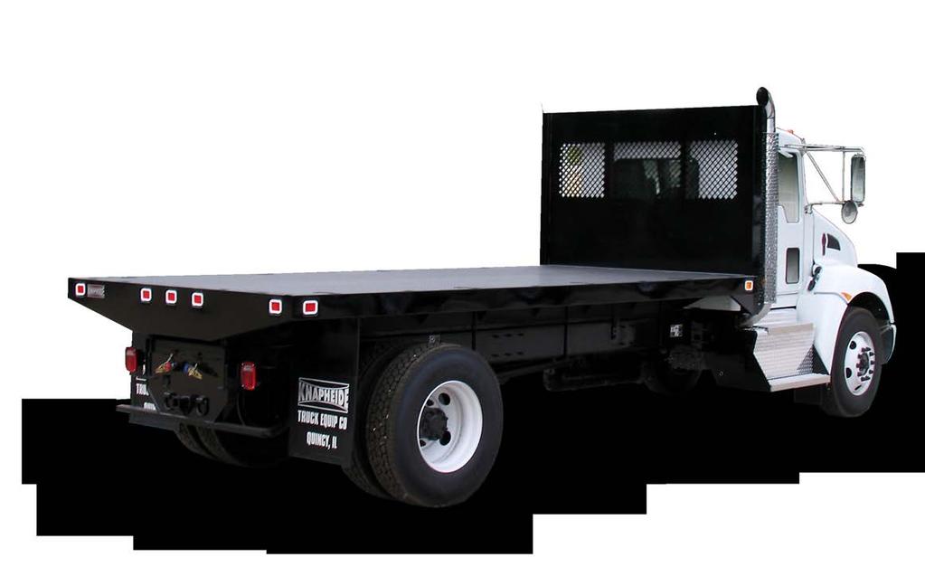 CARGO-HAULER Knapheide s PCH platform has a robust understructure to withstand tough jobsite applications. The PCH is a heavy duty platform with distinctive tail skirt styling.