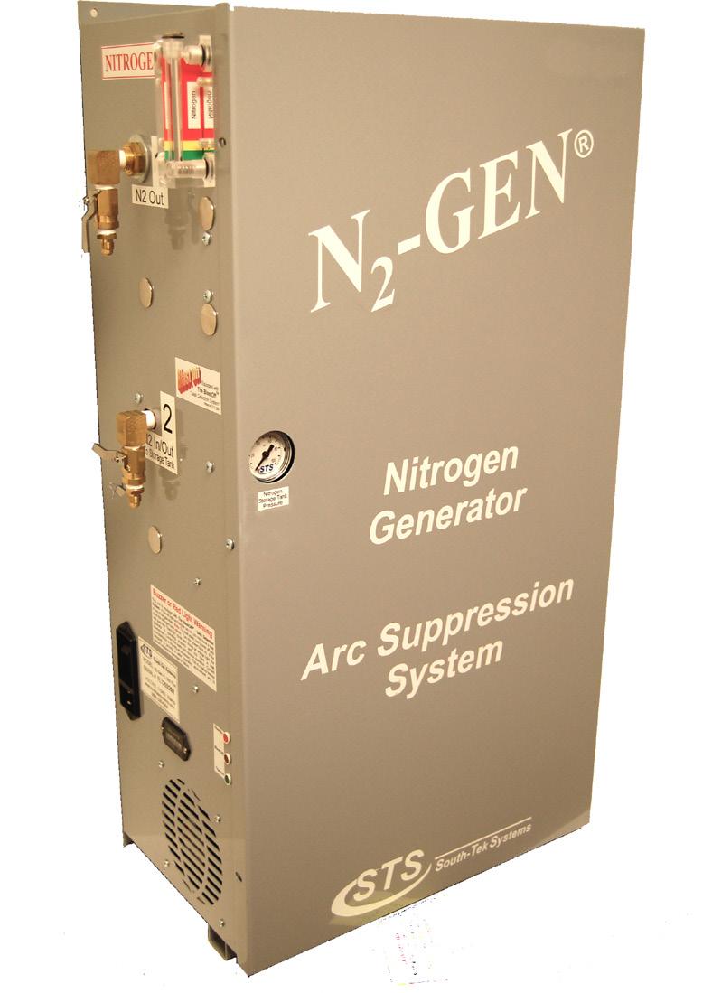 2 N 2 -GEN rc Suppression System The N 2 -GEN provides an infinite supply of 98%+ pure Nitrogen, ensuring a constant -40 o to -70 o F dew point within the transmission line.