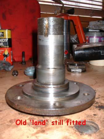 The above photo s show a stub axle from an