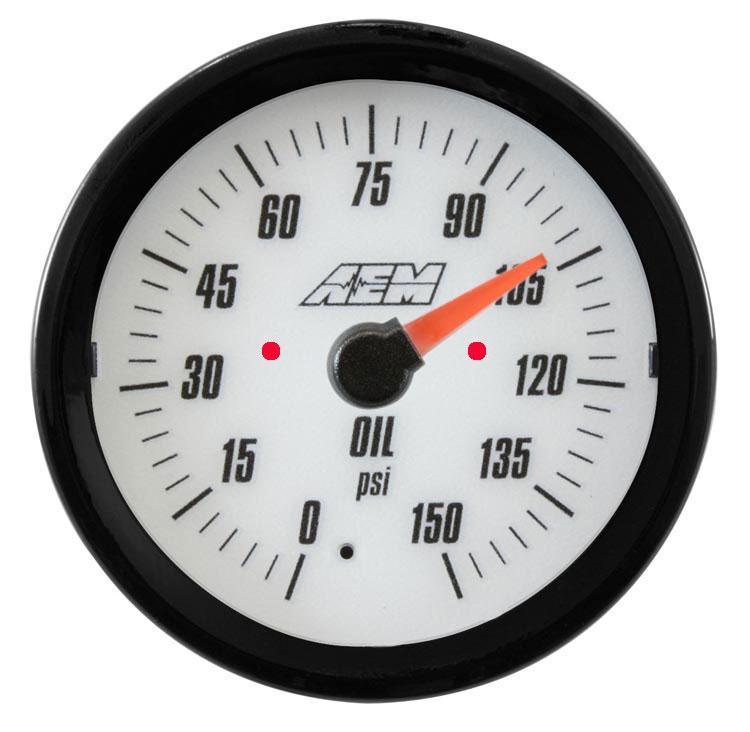 ACCESS PORT Figure 4. Backlighting Adjustment Status Lights The AEM Pressure gauge has two status lights, see Figure 4.