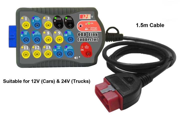 Operating Manual OBD Link Connector OBD Link Connector (OLC) provides the following functions when it is plugged into the car or truck Diagnostic Link Connector (DLC) port: 1.