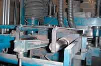 Thus, applications in which machine parts are primarily stainless steel, i.e. food and filling equipment, are well suited for the use of solid plastic bearings.