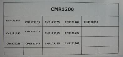 : CMR89/N2 Nozzle Feelers from 1,28 to 1,36