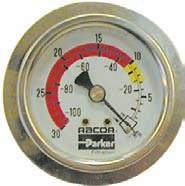 GAUGES Vacuum / Compound Gauge Kits Vacuum and Compound (vacuum/pressure) gauges and related hardware are available to monitor element condition.