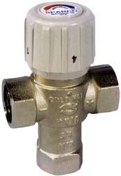 PAGE 413-8 January 1, 2009 Sparco AQUAMIX Anti-Scald Proportional AM100 Thermostatic Mixing and Diverting Valve Application Domestic hot water systems; (from tankless heater or storage tank) showers,