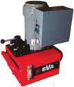 Ideal for applications where electricity Two speed pump designed for rapid cylinder advance as pump