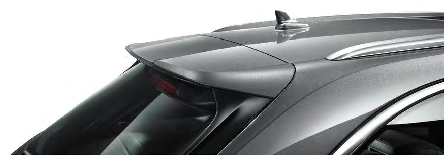 02 Tailgate spoiler A4 Sedan For an even more dynamic and muscular look.