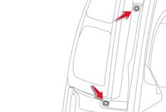 Direction indicators (P21W) Changing brake lamp / sidelamp and direction