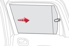 Reading lamps are built into the back of the front seats, behind the tables. With the ignition on, they illuminate the top of the table without inconveniencing other passengers.