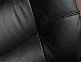 Molded foam helps retain seat cushion shape.