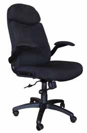 24-HOUR CHAIR Independent adjustment of seat and back angle. Chair seat tilts forward and rearward with tilt tension adjustment. Seat cushion features memory foam.