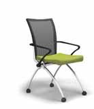 CHAIR Black fabric seat. Comfortable recline action.