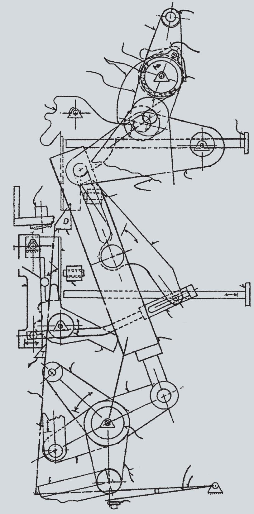 Vacuum interrupter/ operator Figure 17: Operating mechanism section diagram (drawout trip-free linkage shown) mechanism OPEN, closing spring DISCHARGED 64.0* 64.2.1 62.8.3 62.5.2 64.3.1* 62.8.5 64.