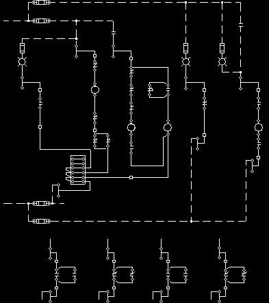 Vacuum interrupter/ operator Figure 22: Typical elementary diagram (+) 01 C 01 T SD16 SD13 DC supply SD3 W 13 14 LS41 SD15 TB 1 2 3 4 5 6 21 22 LS21 Motor 88 21 22 22 21 LS22 MI1 41 42 22 21 31 32 A1