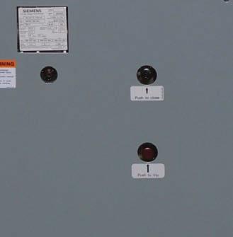 Maintenance Removal from switchgear Prior to performing any inspection or maintenance checks or tests, the circuit breaker must be removed from the switchgear.