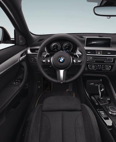 The new M Sport X trim arrives for the first time with the BMW X2, providing a blend of M Sport dynamism with rugged X offroad cues in Frozen Grey.