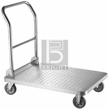 LD-PFT-1003/SS Stainless Steel Platform Trolley c/w Foldable
