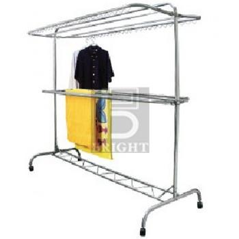 Stainless Steel Clothes Rack Model : SCR 807 Size : 2004mm(W) x 860mm(D) x 1770mm(H) STAINLESS STEEL RETRACTABLE RACK