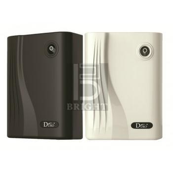 2010D SCENT DIFFUSER Model : 2010D Size : 165mm(W) x 102mm(D) x 239mm(H) Voltage : DC 12V Power : 7W Noise Level : <40dba Weight : 1.