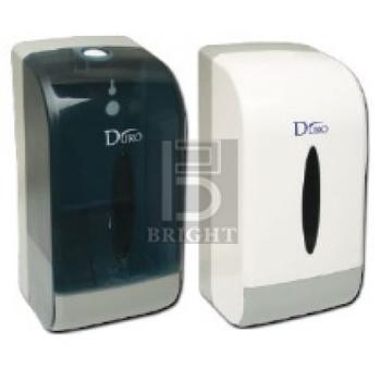 9006-T / 9006-W Double Toilet Roll Dispenser Model : 9006-T / 9006-W Packing : 20pcs / carton Product Meas : 145mm(W) x 130mm(D) x 290mm(H) - Sustained Use By Large Numbers - High