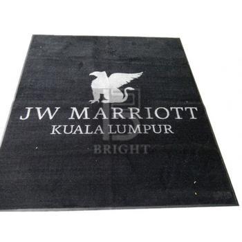 LOGO MAT / CLASSIC IMPRESSION Logo Mat / Classic Impression Features : Precision In Design And Colour - Computer - Controlled Jet Printing Capability To Achieve Unlimited Colour Combinations And