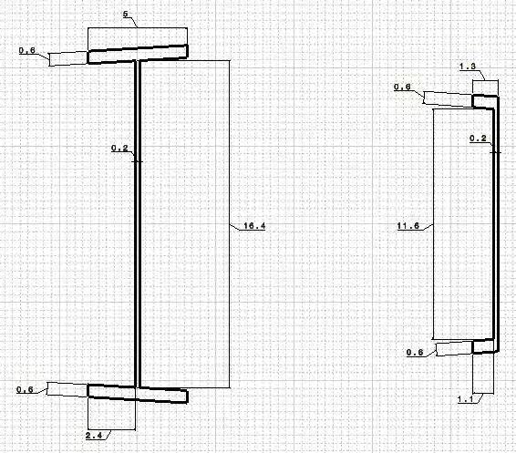 trade study between a cantilever and strutted wings are shown in Section 2. Figures 8.3.8 and 8.3.9 show the structural layout of the wing and the empennage. Figure 8.3.5.