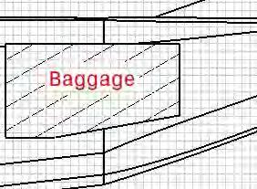 Figure 10.4.6. Baggage compartment side view Figure 10.4.7.
