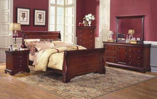 Nightstand IBMS100TV Media Chest IBMS100QB Queen Bed IBMS100KB King Bed IB1040 - Versaille