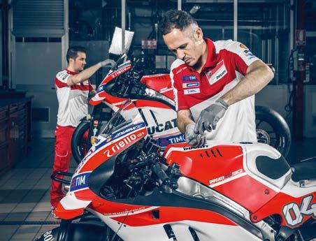 When Gigi arrived at Ducati at the end of 203, he embarked upon a clear action plan: I spent the first six months getting to know the people at Ducati Corse. What did they do up til now?