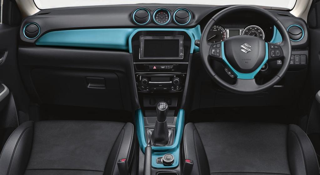 Instrument panel trims Centre console trim Steering wheel trim