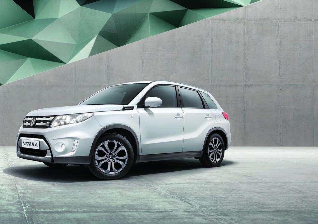 VITARA SZ4 As standard with the SZ4: Front and rear skid plates Dark silver front grille Silver roof