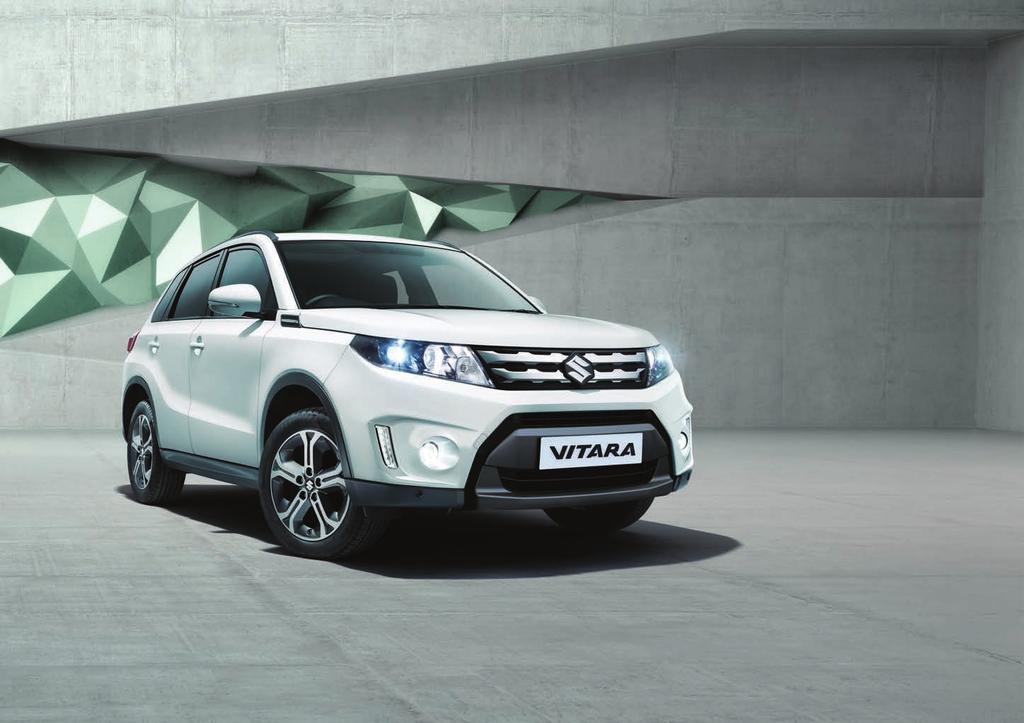 VITARA SZ5 As standard with the SZ-T: Front and rear skid plates Silver roof rails LED daytime running lights Front foglamps Front and rear electric windows Bluetooth phone and music streaming