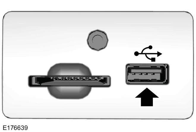 * This applies to WMA or MP3 files only. SD Card Slot and USB Port The SD card slot and USB port are located in the Media Hub. See Media Hub (page 277). SD logo is a trademark of SD-3C, LLC.