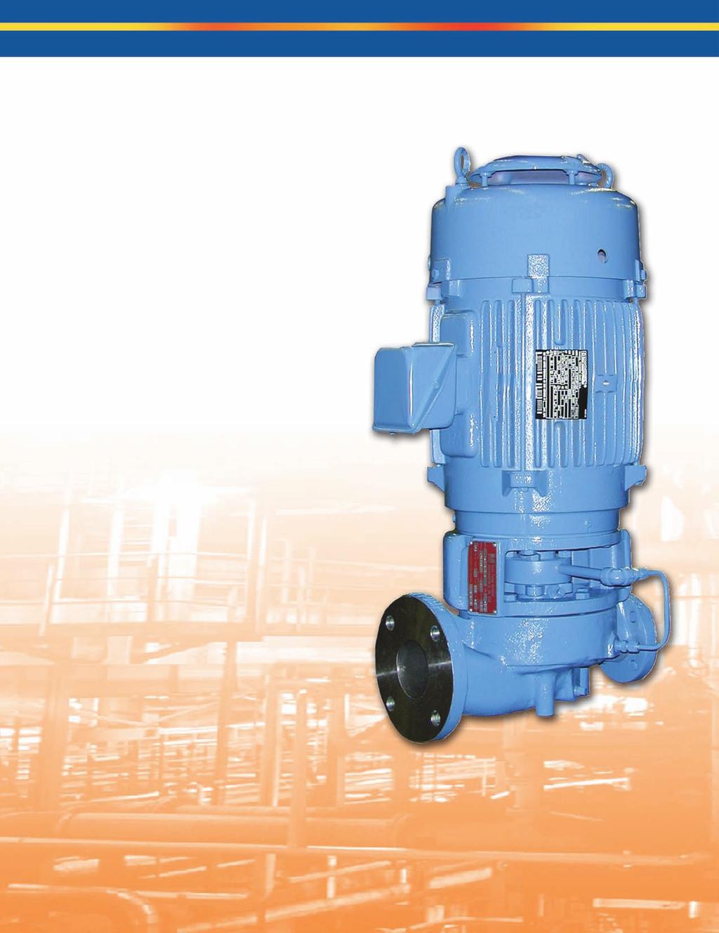 Series DL High Temperature Chemical Process Inline Pumps Capacities to 6 GPM (182 m 3 /hr) Heads to feet (167 m) Pumping Temperatures to ºF (288ºC) Working Pressures to 27 PSIG (1,896 kpa) Seven