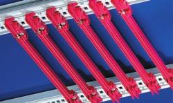 Guide rails for plug-in units and modules, one-piece, groove width 2 mm and 2.5 mm Assemly - can e clipped into Al extruded horizontal rails - can e clipped into 1.