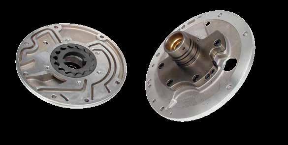 Both styles have bolt-in heattreated stator support tubes and dry film lubricated gears to reduce friction and wear. The high volume pumps also handle line pressures up to 300psi.