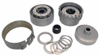 TRANSMISSION Internals Flex BAnds/Planetaries Automatic Transmission Band Adjustments Model Intermediate Band Adjustment Low-Reverse Band Adjustment Chrysler 727 StreetFighter Tighten 72 in./lbs.