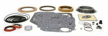 Transmission Internals Rebuild Kits TCI offers a series of transmission overhaul/rebuild service kits that make upgrading internals such as clutches, bands and frictions simple.
