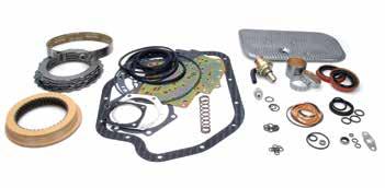 Transmission Internals Rebuild Kits Ultimate Master Racing Overhaul Kits 1 The Ultimate Master Racing Overhaul Kit from TCI contains the performance clutches, frictions and steels made from the