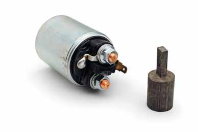 Engine Products Starters & Accessories Starter Solenoids Direct replacement for TCI Racing Starters Engages starter drive & sends power to starter motor Heavy-duty solenoid uses contact disc instead