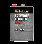 Reducers & Activators Basecoat Reducer Medallion Refinish System s premium blend of virgin solvents and resins are designed to hold basecoat color in place and prevent mottling.
