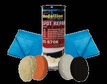 Buffing Pads & Accesories 3 Mini Buffing Pads 3 Wool Compound Pad Use with compound to remove moderate to light sand scratches (1200 to 2000).