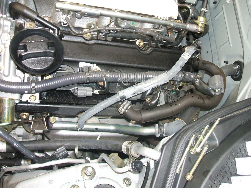 You will be moving the brake booster vacuum line with from the engine compartment to the master cylinder compartment and trimming it to fit in place of the vacuum line on the booster.