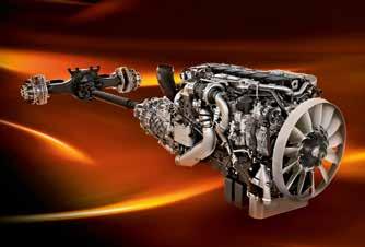 EFFICIENCY WITH FULL POWER. Ideally, vehicles in agriculture and forestry must deliver high torque on the one hand and low fuel consumption on the other: the powerful MAN engines provide both.