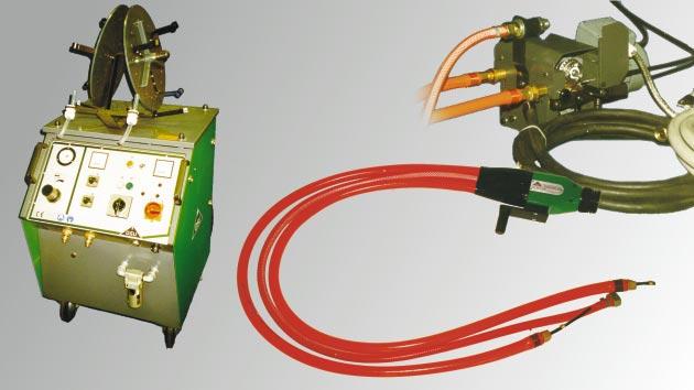 OSU Capacitor Arc Spray System CAP 300 EQUIPMENT The complete and fully wired OSU Capacitor Arc Spray System type CAP 300 is composed of the following 4 modules: Ø CAP 300 Power Supply Ø CAP 300