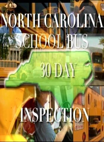 APPENDIX D 30 Day Inspection Video An instructional video produced in 2010 was provided to each school bus garage in North Carolina as an educational tool