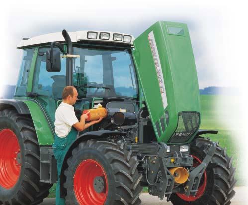 Profitability - Servicing SUPERIOR PRODUCTIVITY AND LOW OPERATING COST PER HOUR Those who like to compare the actual costs involved in investing in a new tractor, consider the overall costs and the
