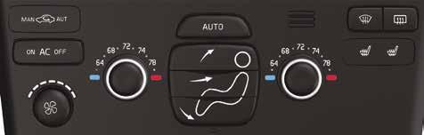 electronic climate control (Ecc)* AUTOMATIC CONTROL In AUTO mode, ECC controls all functions automatically and makes driving more pleasant with optimal air quality.