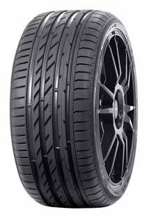 Sporty, Ultra High Performance Driving Nokian zline is designed for high performance driving and belongs to the UHP category, the top class for passenger car tires.