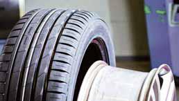 Sharp profile of a hump may result in complications during fitting of a tire.